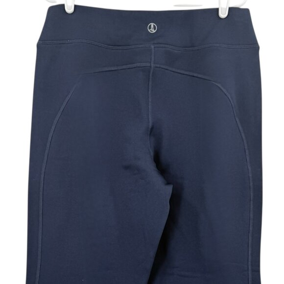 Lands End Women's Straight Leg Navy Fleece Active Pants Size L/P (14-16) NWOT - Picture 4 of 10